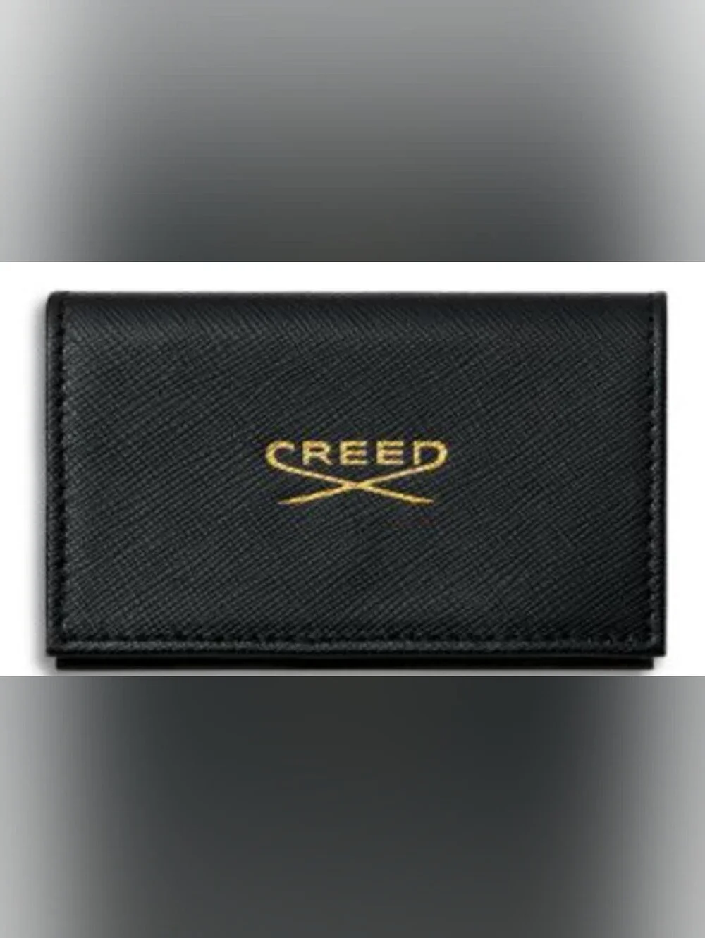 CREED Black Saffiano Leather Wallet NWOT - Picture 1 of 6